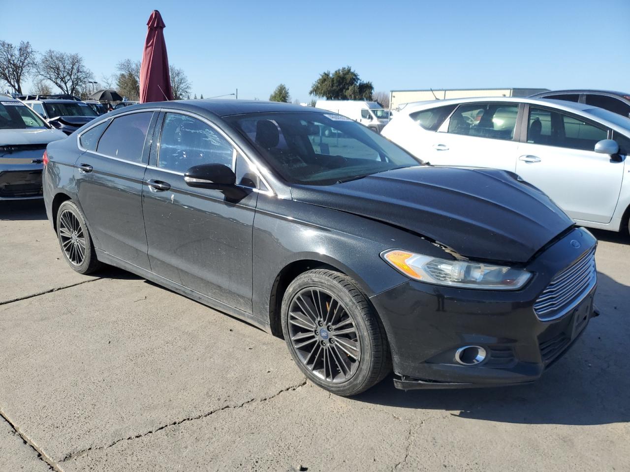 2013 Ford Fusion VIN 3FA6P0HR4DR324945 Copart auction photo, front end damage thumbnail 4