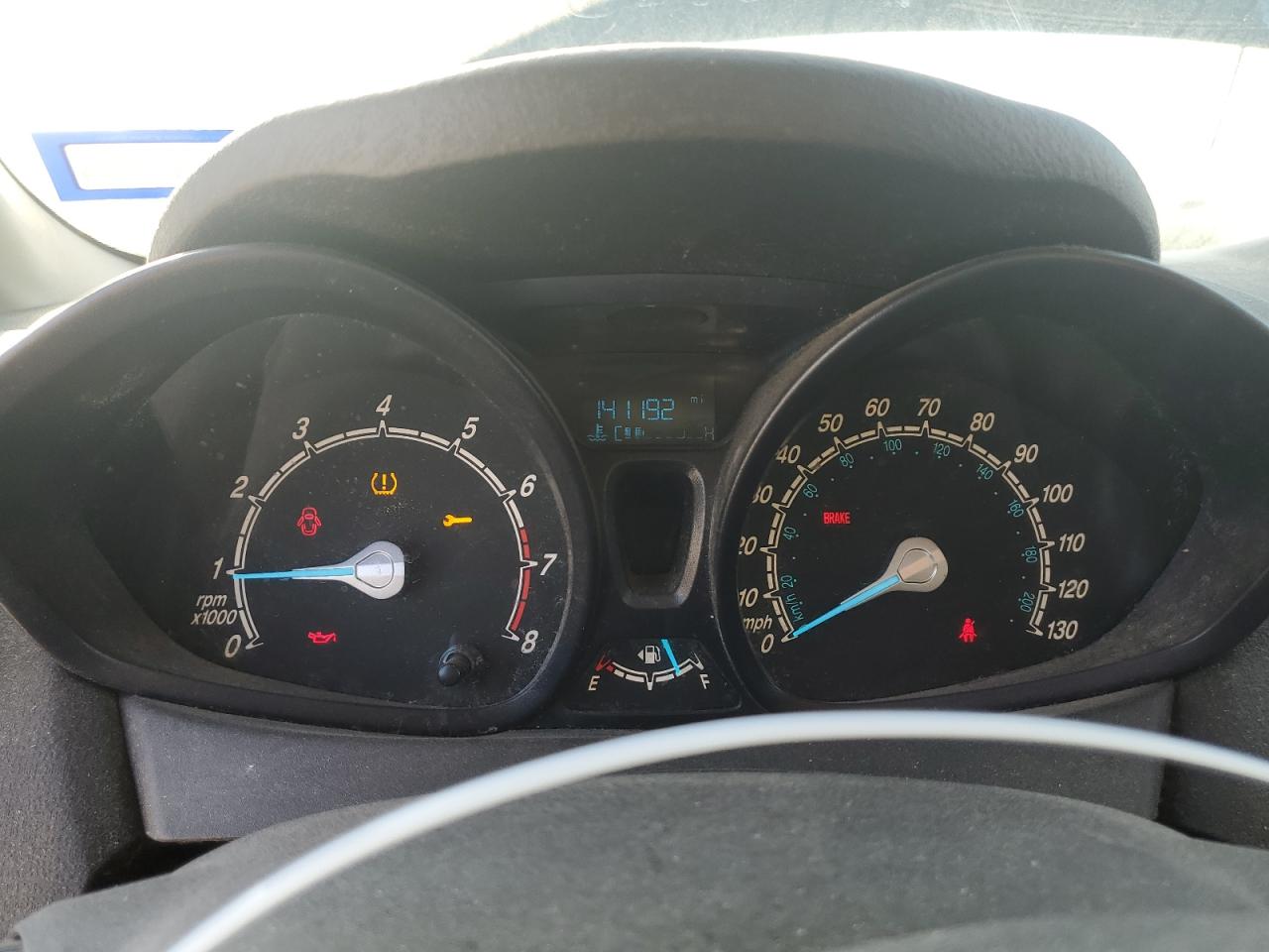 2014 Ford Fiesta VIN 3FADP4TJ7EM244599 Copart auction photo, undercarriage damage thumbnail 9