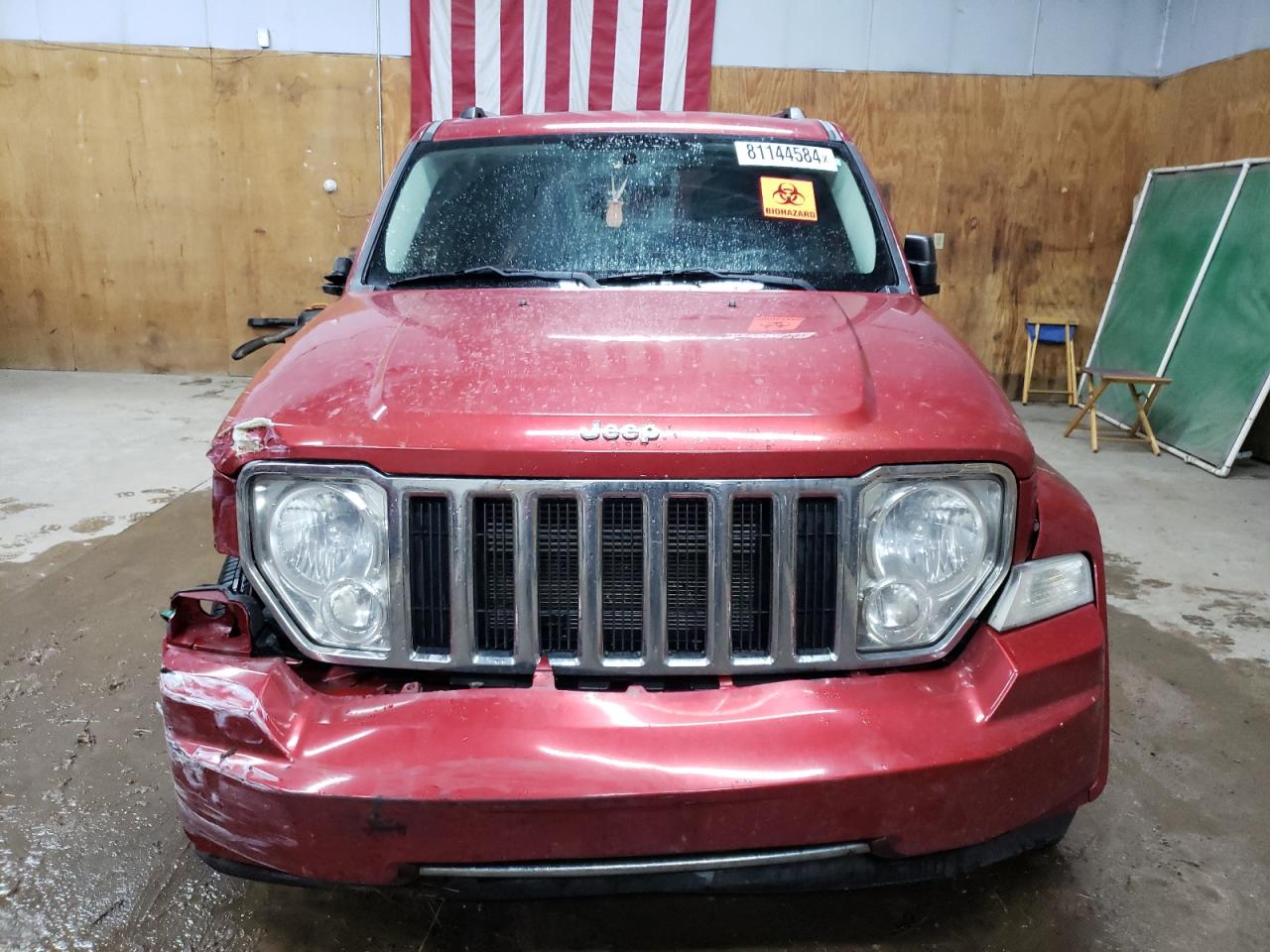 2010 Jeep Liberty (North America) VIN 1J4PN5GK7AW117412 Copart auction photo, front end / undercarriage damage thumbnail 5