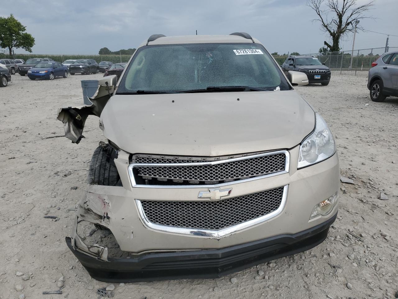 2012 Chevrolet Traverse VIN 1GNKVLED3CJ205213 Copart auction photo, front end / minor dent/scratches damage thumbnail 5
