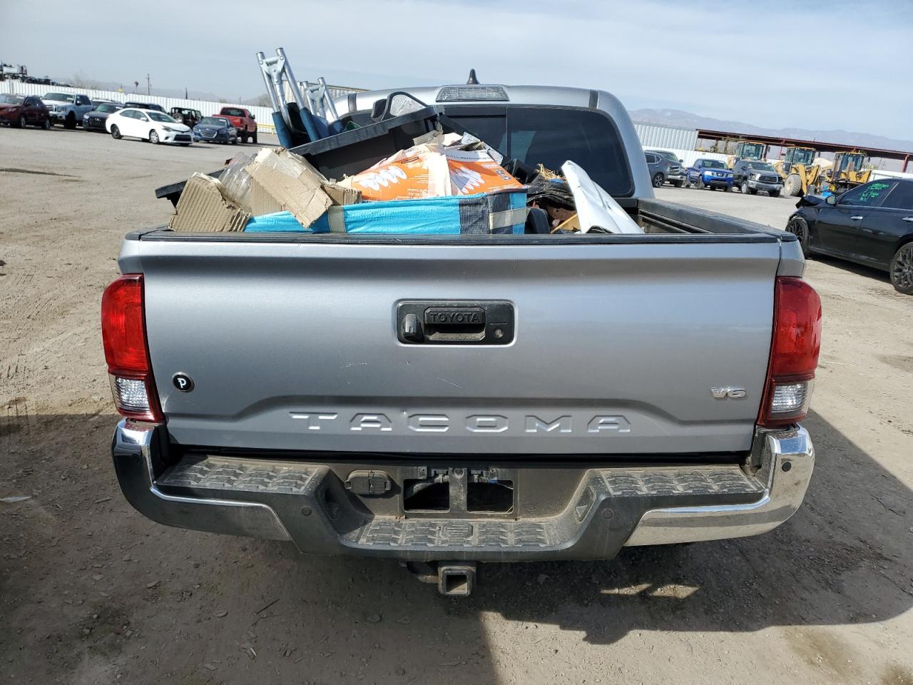 2020 Toyota Tacoma VIN 3TMAZ5CN2LM136162 Copart auction photo, front end / frame damage damage thumbnail 6