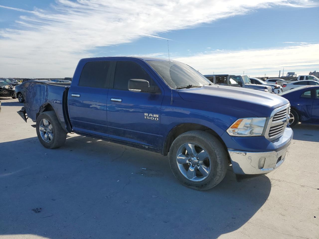 2018 RAM 1500 VIN 1C6RR7LG0JS258000 Copart auction photo, rear end / minor dent/scratches damage thumbnail 4