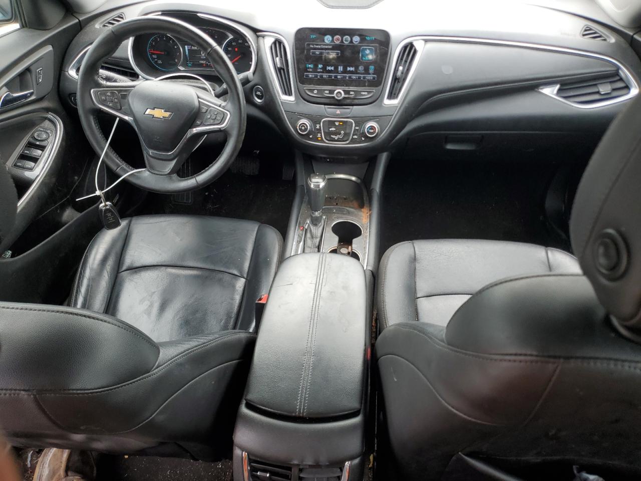 2016 Chevrolet Malibu VIN 1G1ZE5ST0GF257009 Copart auction photo, front end / side damage thumbnail 8