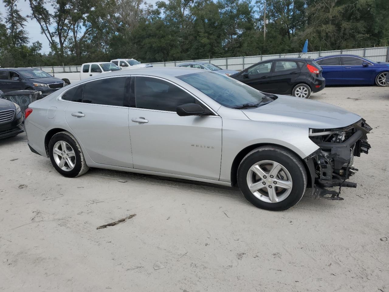 2020 Chevrolet Malibu VIN 1G1ZB5ST7LF138117 Copart auction photo, front end damage thumbnail 4