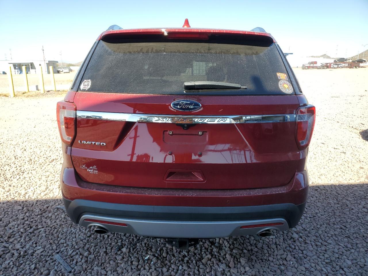 2017 Ford Explorer VIN 1FM5K7F82HGE24669 Copart auction photo, front end damage thumbnail 6