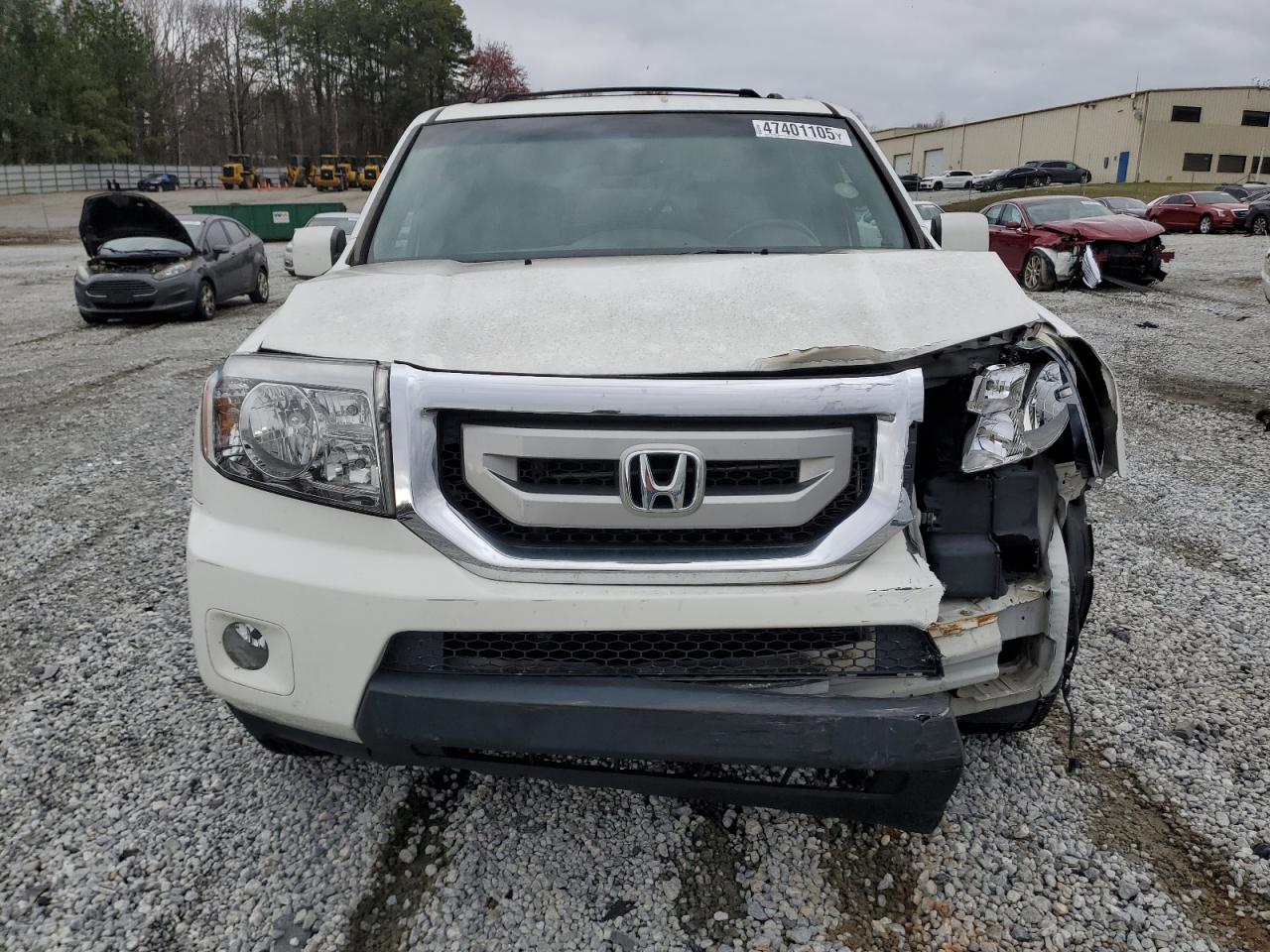 2011 Honda Pilot VIN 5FNYF3H77BB005236 Copart auction photo, front end damage thumbnail 5