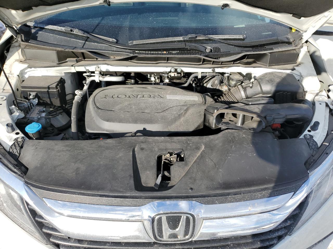 2019 Honda Odyssey VIN 5FNRL6H72KB090484 Copart auction photo, rear end / side damage thumbnail 12