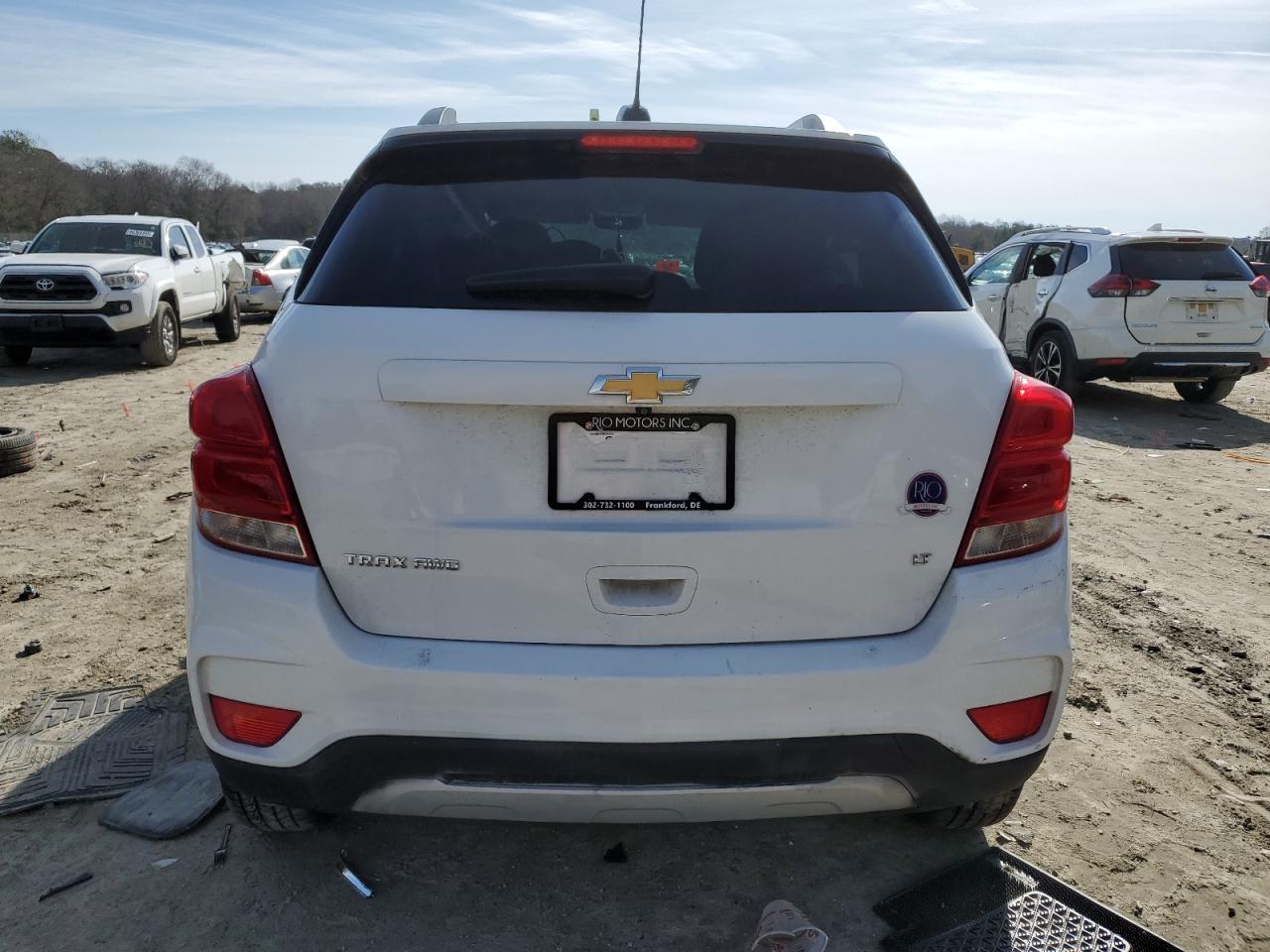 2018 Chevrolet Trax VIN 3GNCJPSBXJL147567 Copart auction photo, mechanical / rollover damage thumbnail 6