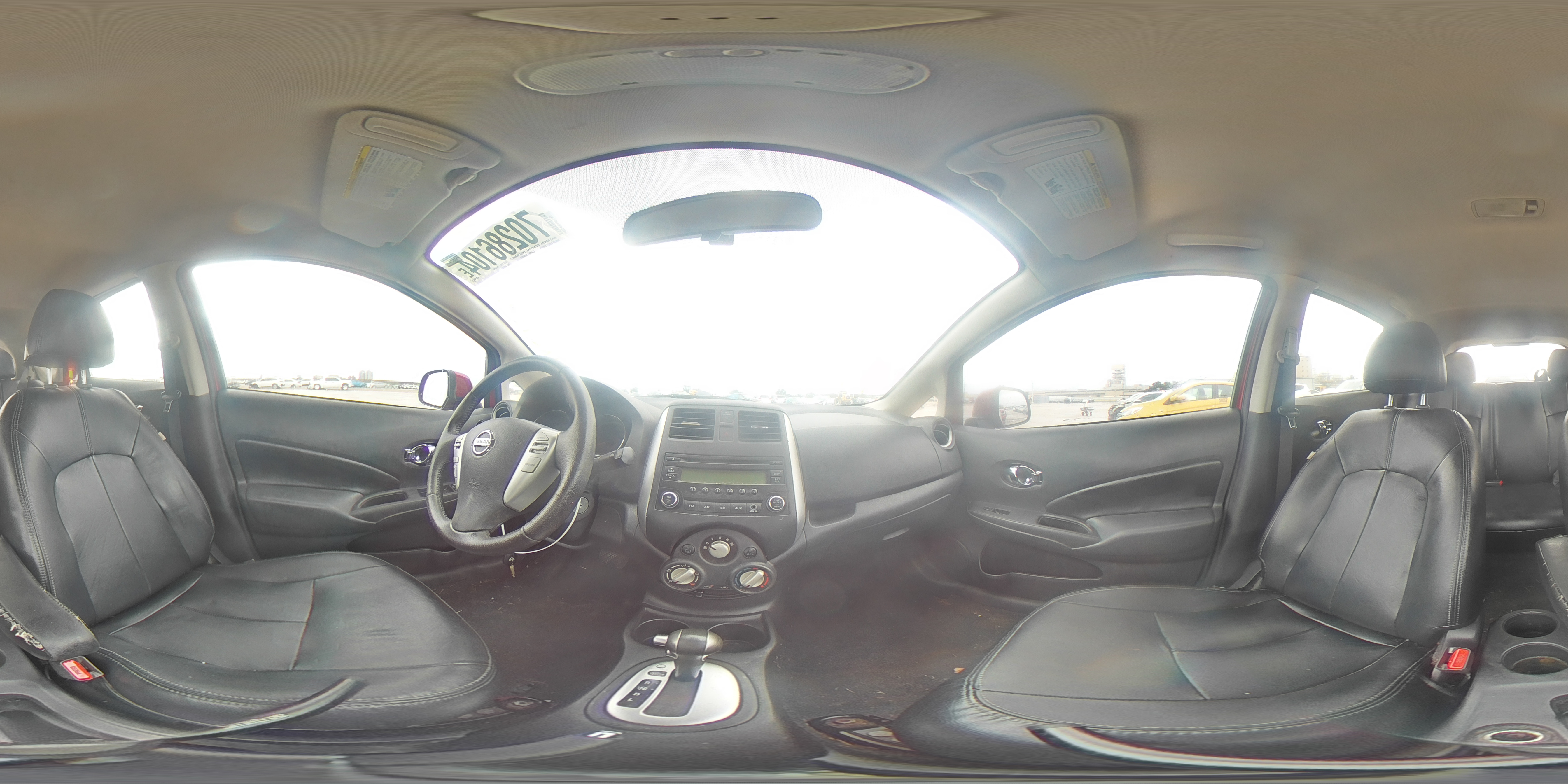2014 Nissan Versa VIN 3N1CE2CP6EL415839 Copart auction photo, rear end damage thumbnail 13