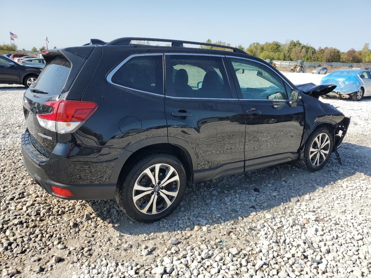 2021 Subaru Forester VIN JF2SKAUCXMH516114 Copart auction photo, front end / mechanical damage thumbnail 3