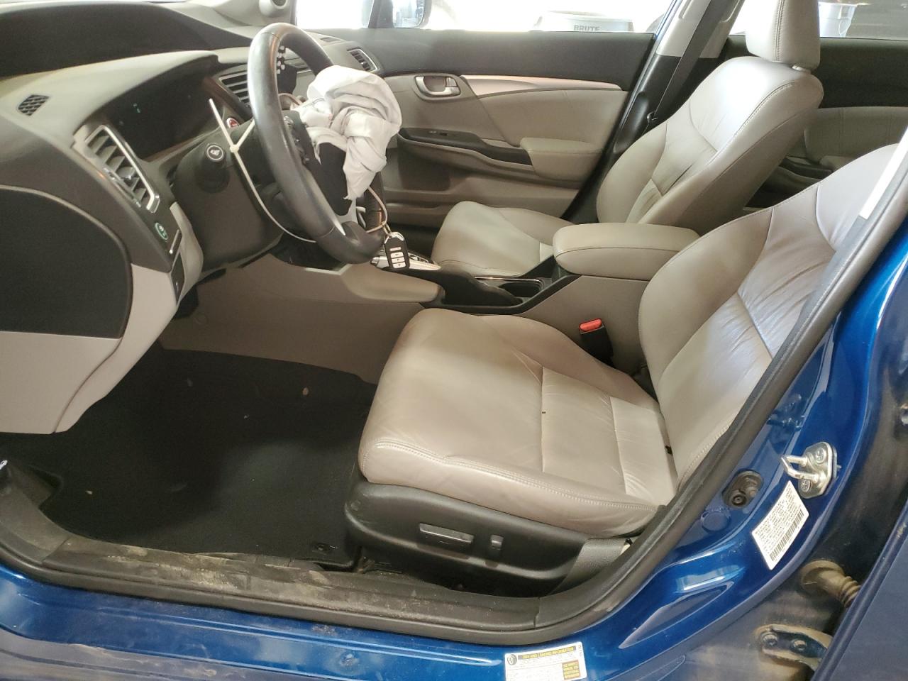 2015 Honda Civic VIN 2HGFB2F95FH543601 Copart auction photo, front end damage thumbnail 7