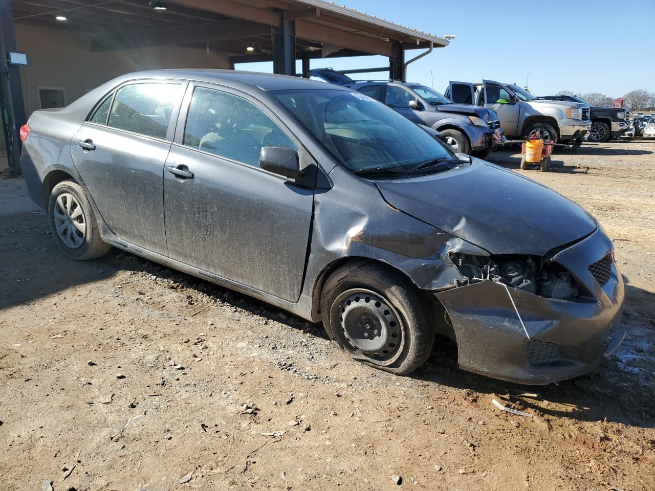 2009 Toyota Corolla VIN 1NXBU40E19Z134582 Copart auction photo, front end damage thumbnail 4