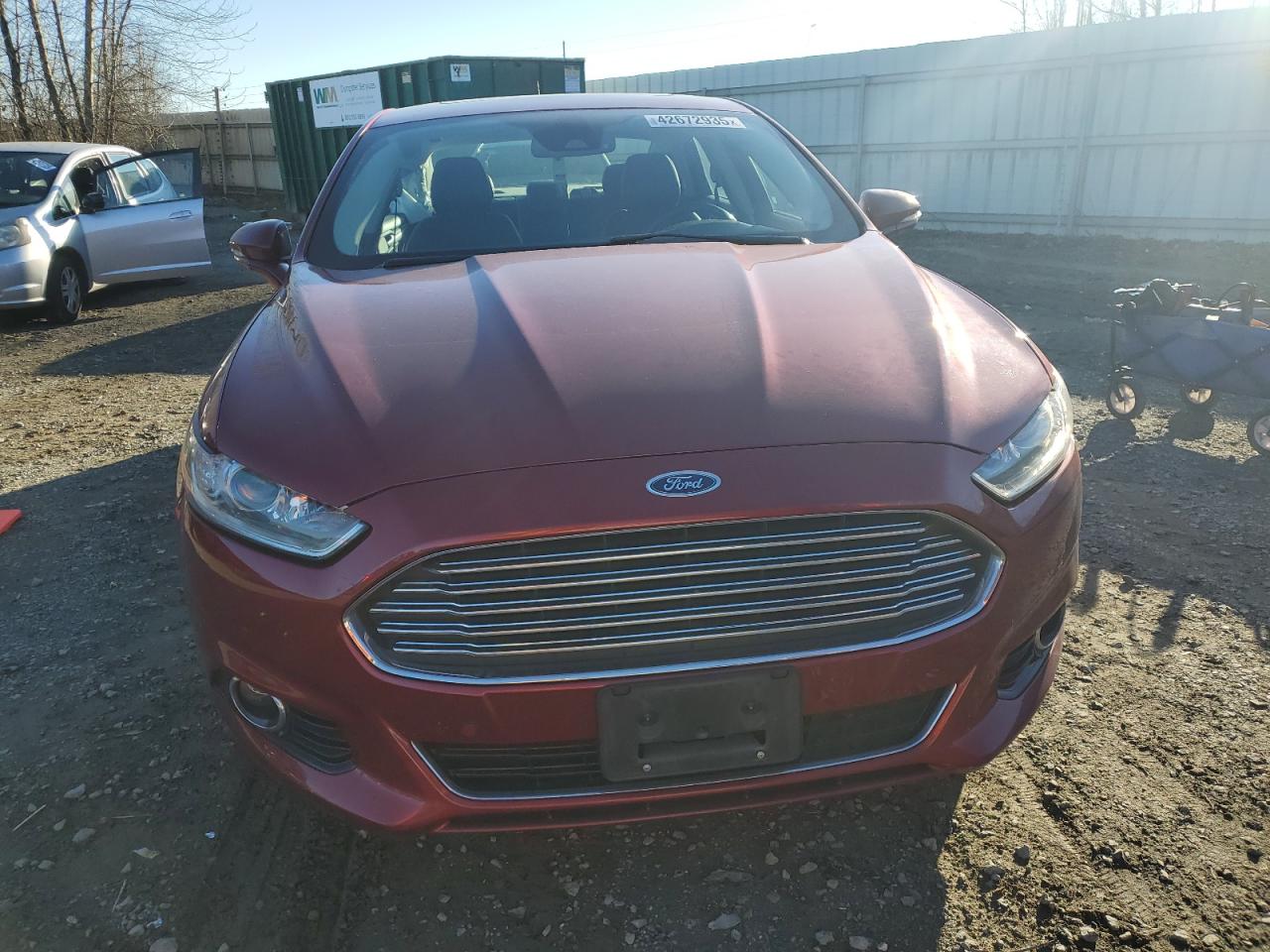 2015 Ford Fusion VIN 3FA6P0D93FR253777 Copart auction photo, side damage thumbnail 5