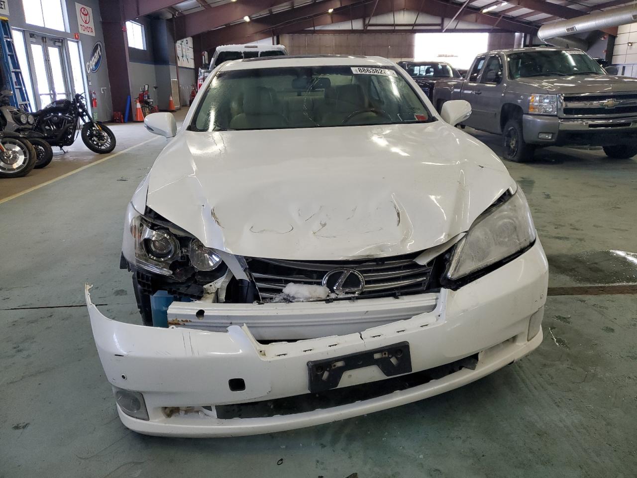 2012 Lexus ES VIN JTHBK1EG9C2472932 Copart auction photo, front end damage thumbnail 5