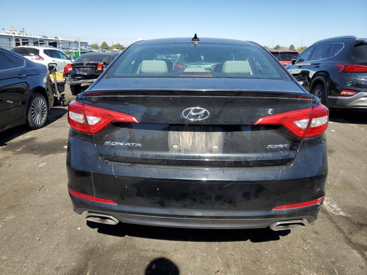 2015 Hyundai Sonata VIN 5NPE34AF0FH122425 Copart auction photo, minor dent/scratches damage thumbnail 6