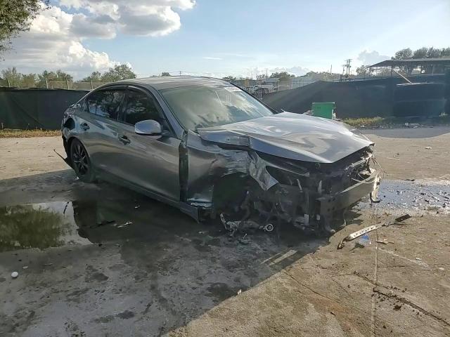 2016 Infiniti Q50 VIN JN1EV7AR1GM345699 Copart auction photo, all over damage thumbnail 10