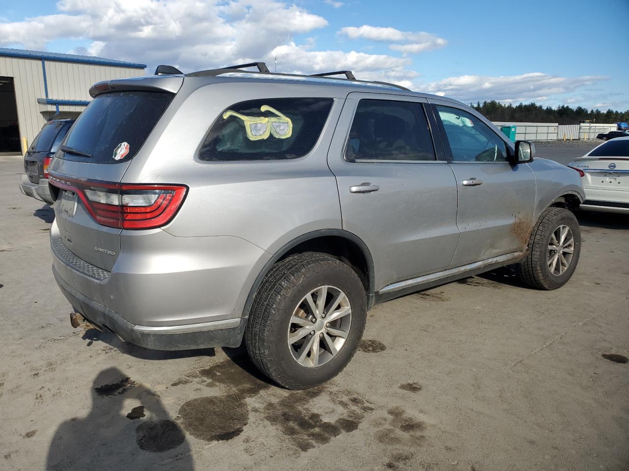 2016 Dodge Durango VIN 1C4RDJDG3GC353656 Copart auction photo, side damage thumbnail 3