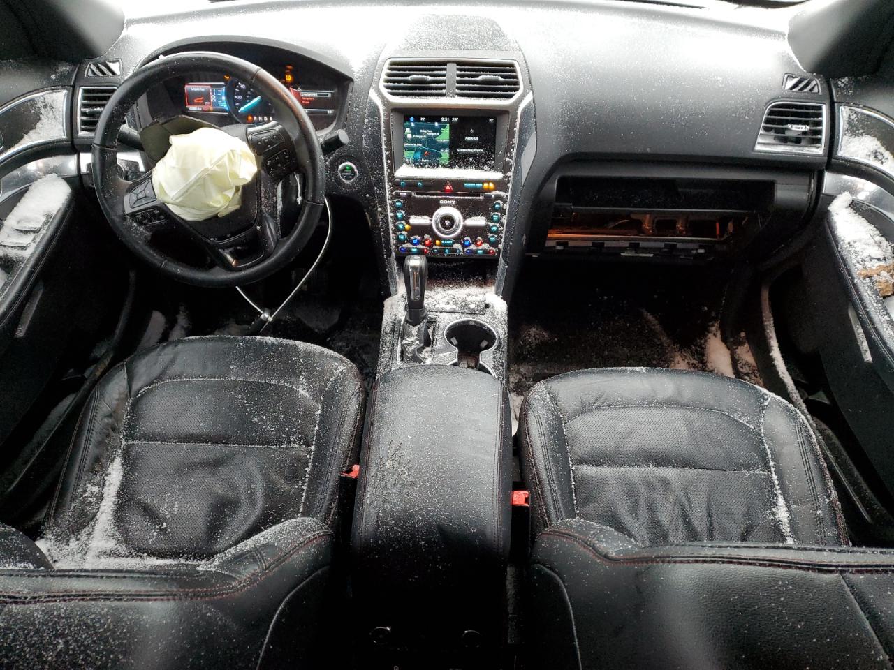 2018 Ford Explorer VIN 1FM5K8GT2JGB40389 Copart auction photo, front end / side damage thumbnail 8