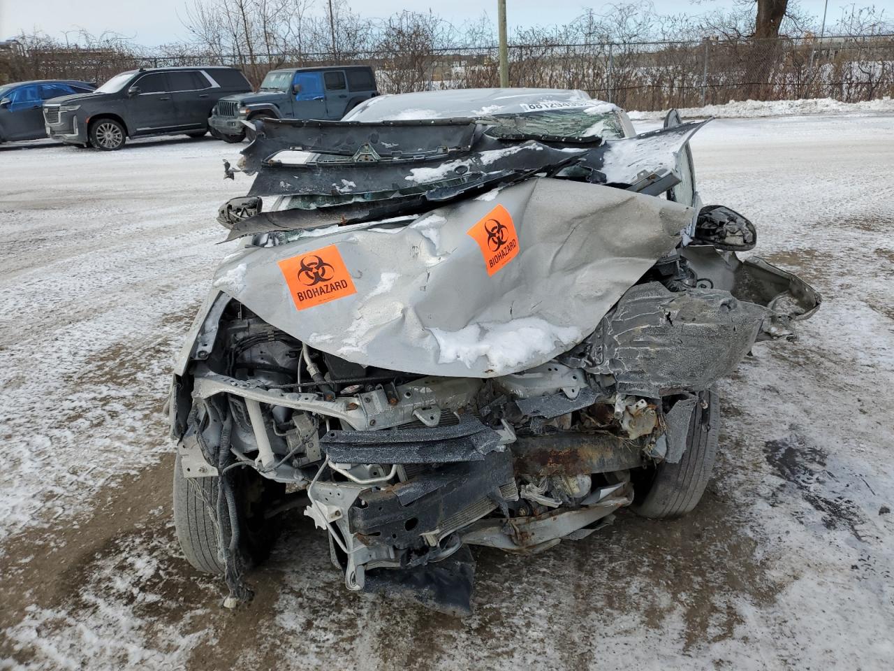 2018 Toyota Corolla VIN 2T1BURHE3JC091919 Copart auction photo, all over damage thumbnail 5