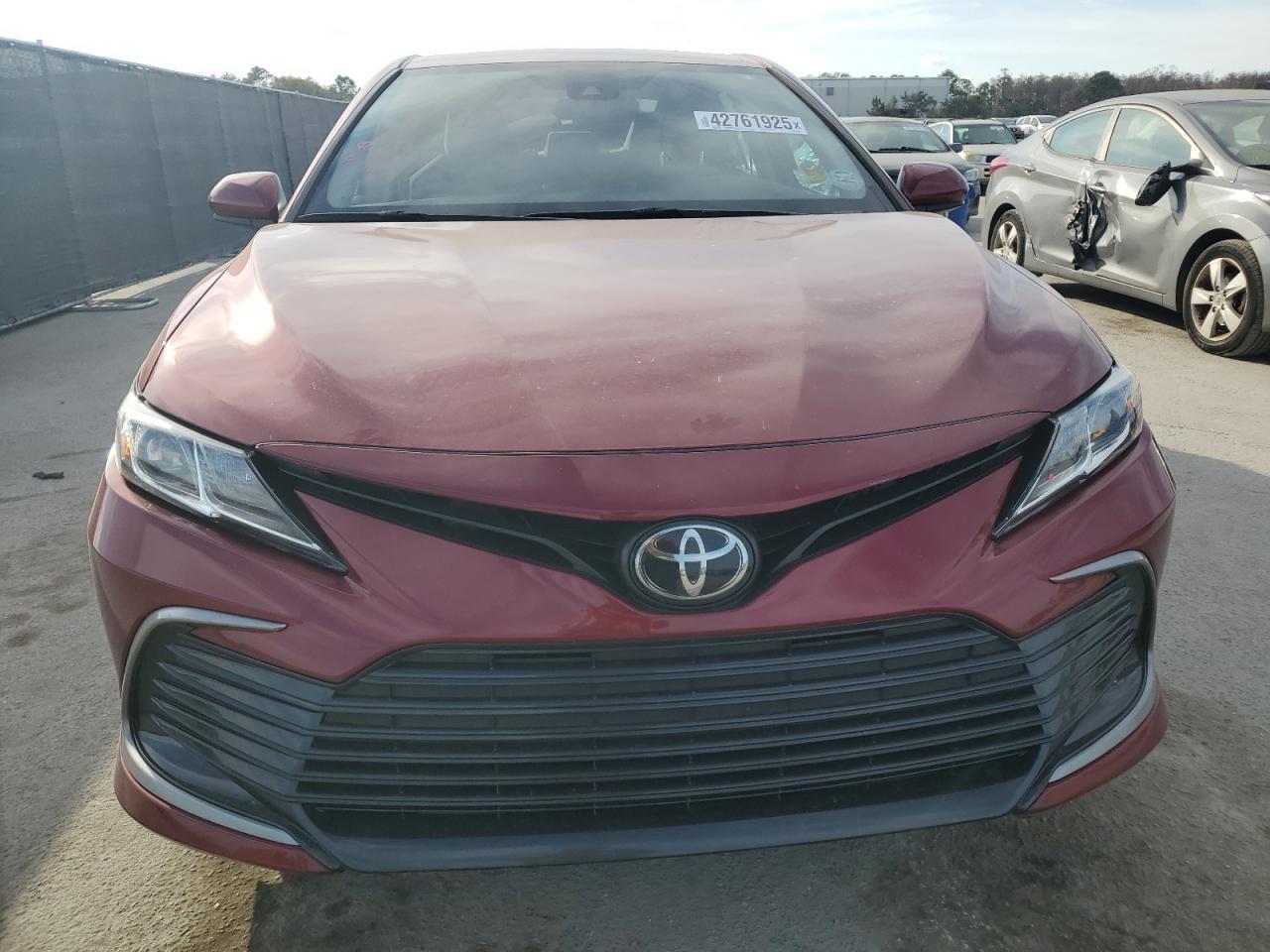 2021 Toyota Camry VIN 4T1C11AK8MU548824 Copart auction photo, rear end damage thumbnail 5