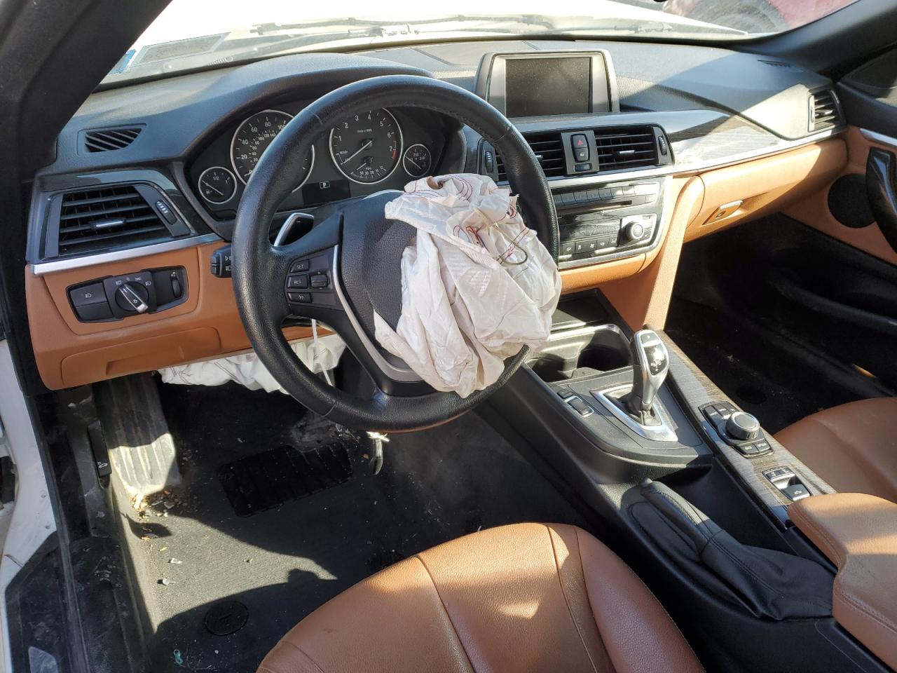 2014 BMW 4er VIN WBA3T1C54EPS98016 Copart auction photo, front end / rear end damage thumbnail 8