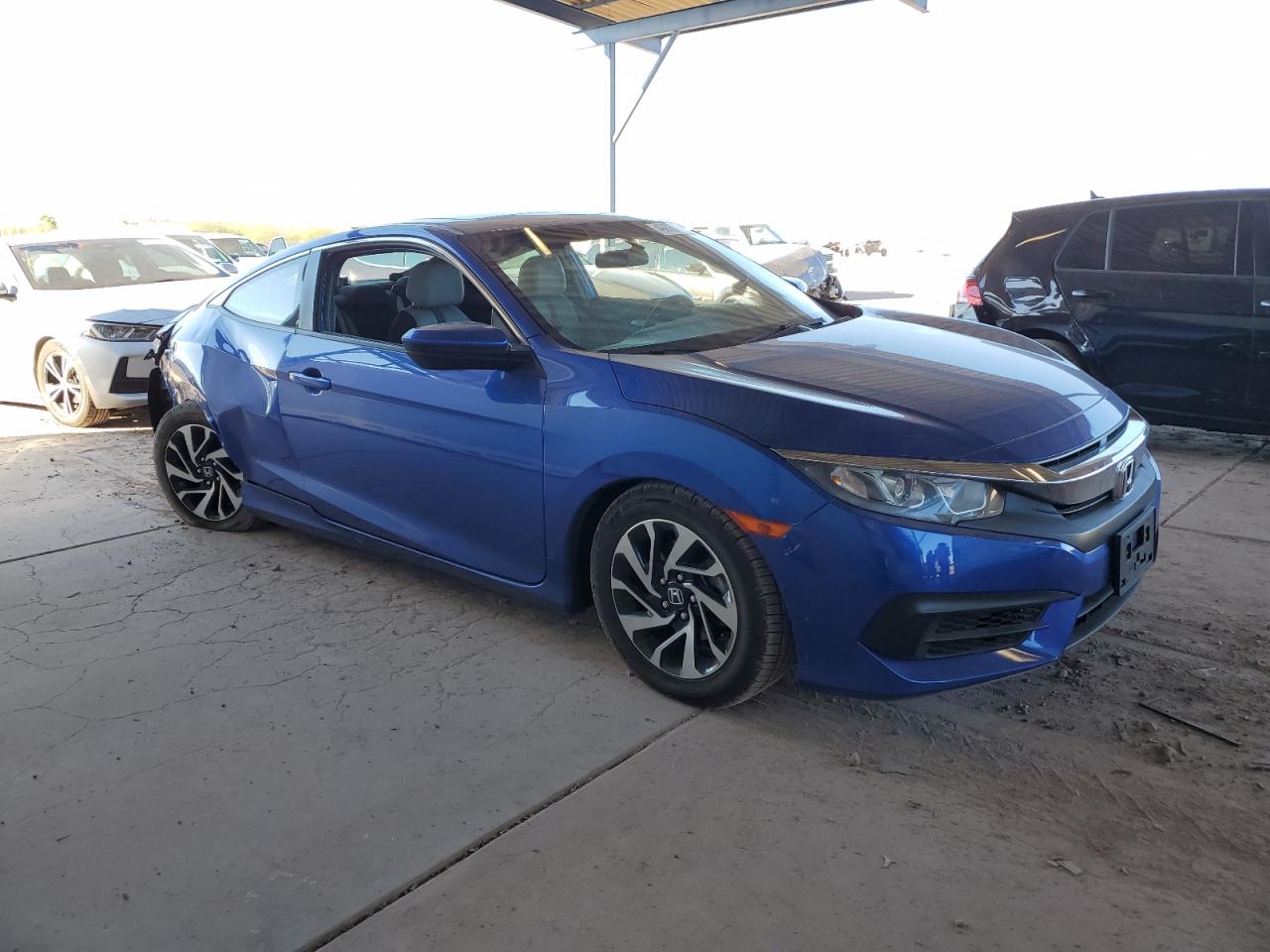 2018 Honda Civic VIN 2HGFC4B01JH305141 Copart auction photo, rear end damage thumbnail 4