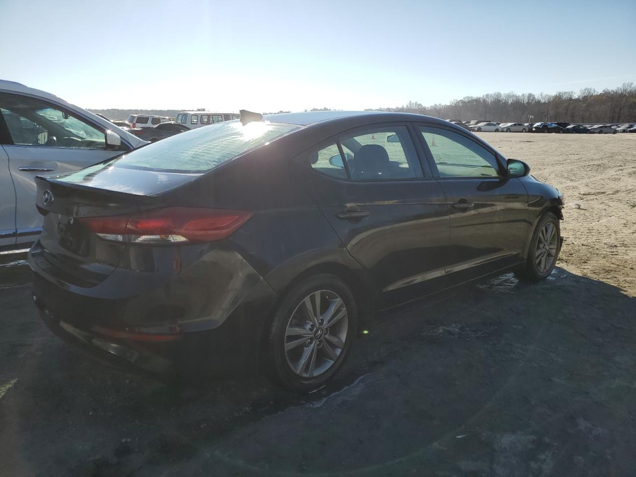2018 Hyundai Elantra VIN 5NPD84LF4JH390848 Copart auction photo, front end damage thumbnail 3