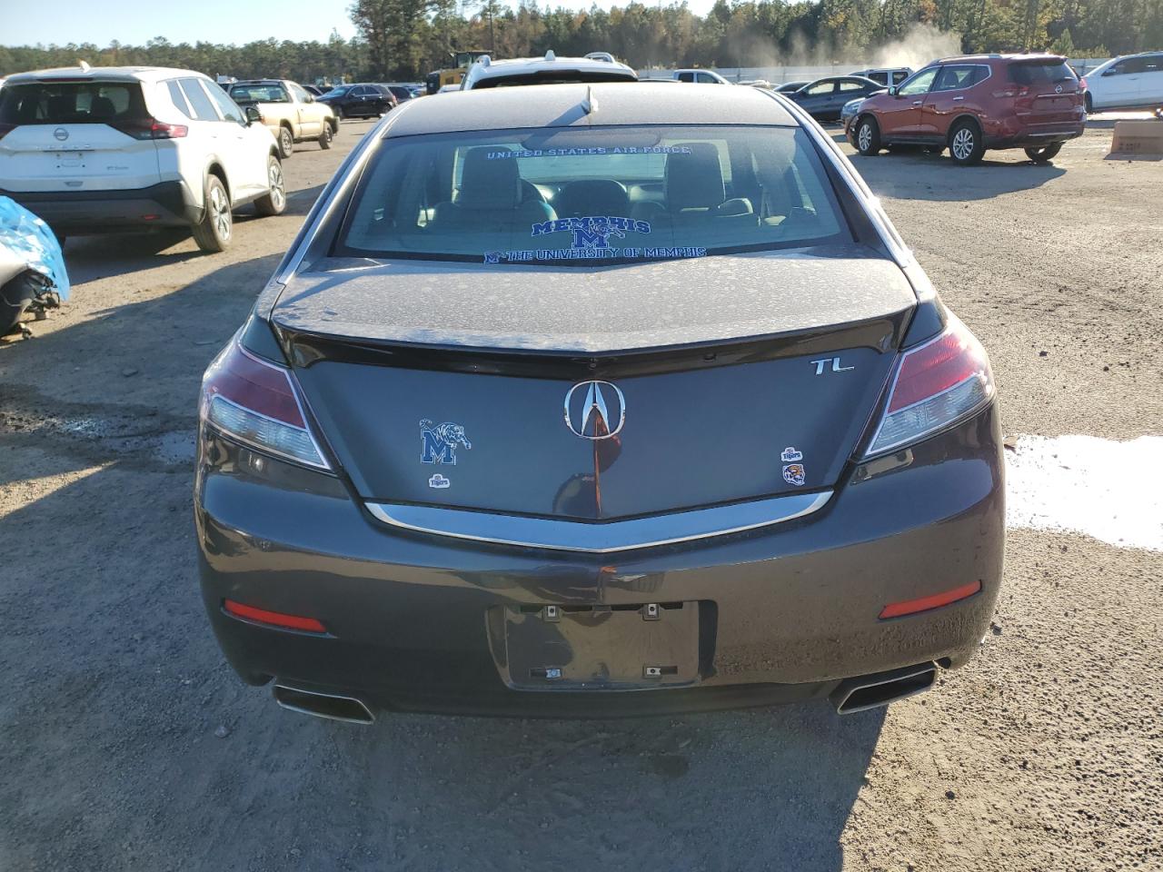 2013 Acura TL VIN 19UUA8F51DA008545 Copart auction photo, front end / side damage thumbnail 6