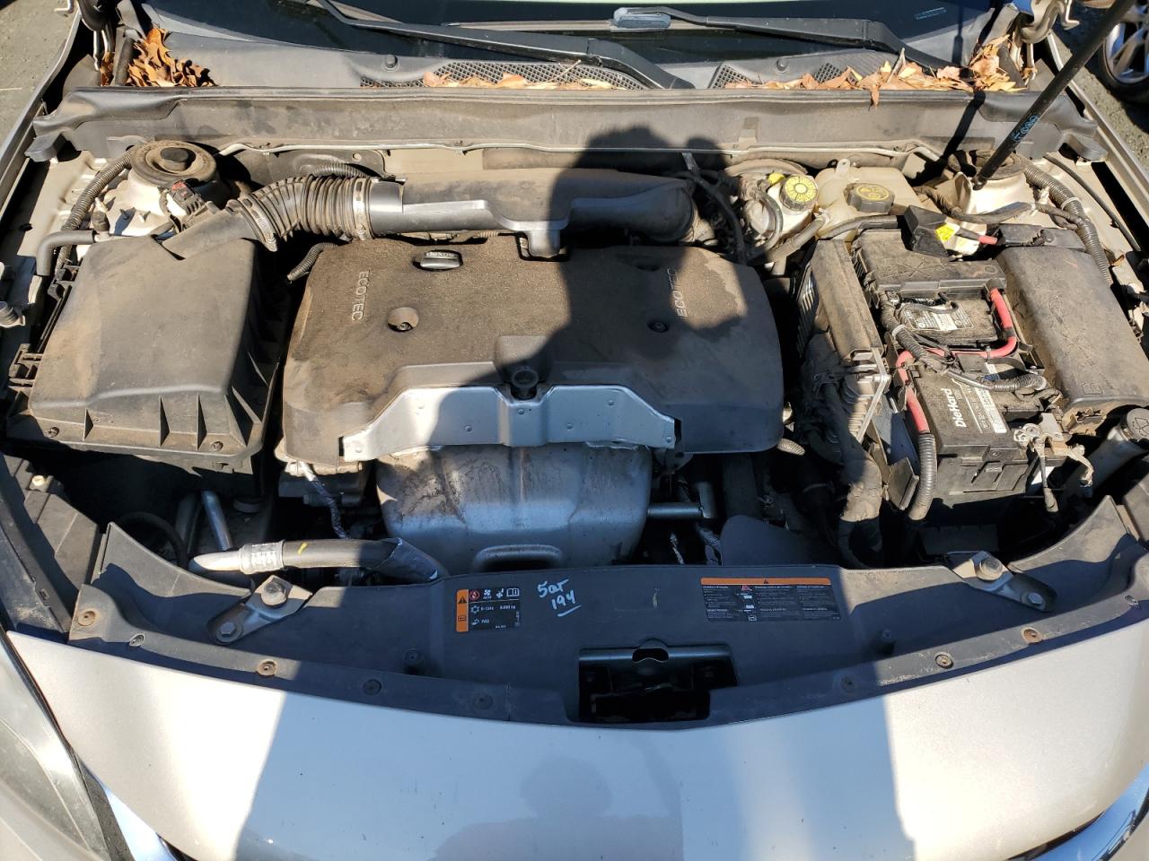 2015 Chevrolet Malibu VIN 1G11F5SL0FF333904 Copart auction photo, front end / undercarriage damage thumbnail 13