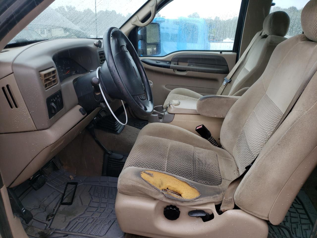 2001 Ford F250 VIN 3FTNX21F51MA26429 Copart auction photo, front end damage thumbnail 7
