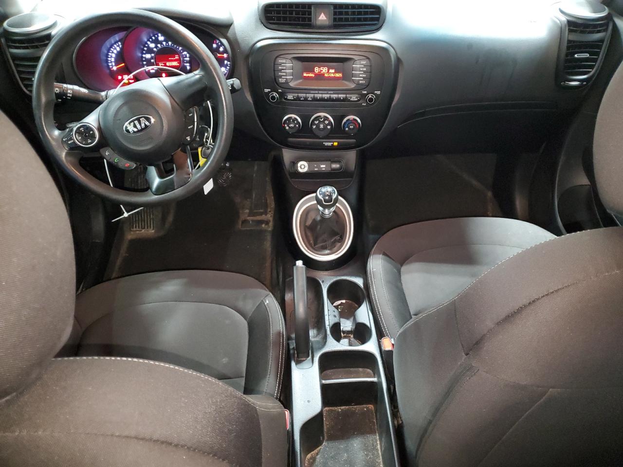 2016 KIA Soul VIN KNDJN2A28G7831636 Copart auction photo, side / undercarriage damage thumbnail 8