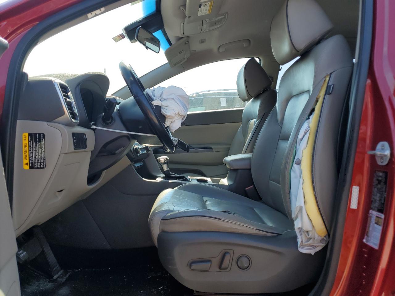 2017 KIA Sportage VIN KNDPN3ACXH7235423 Copart auction photo, front end / side damage thumbnail 7