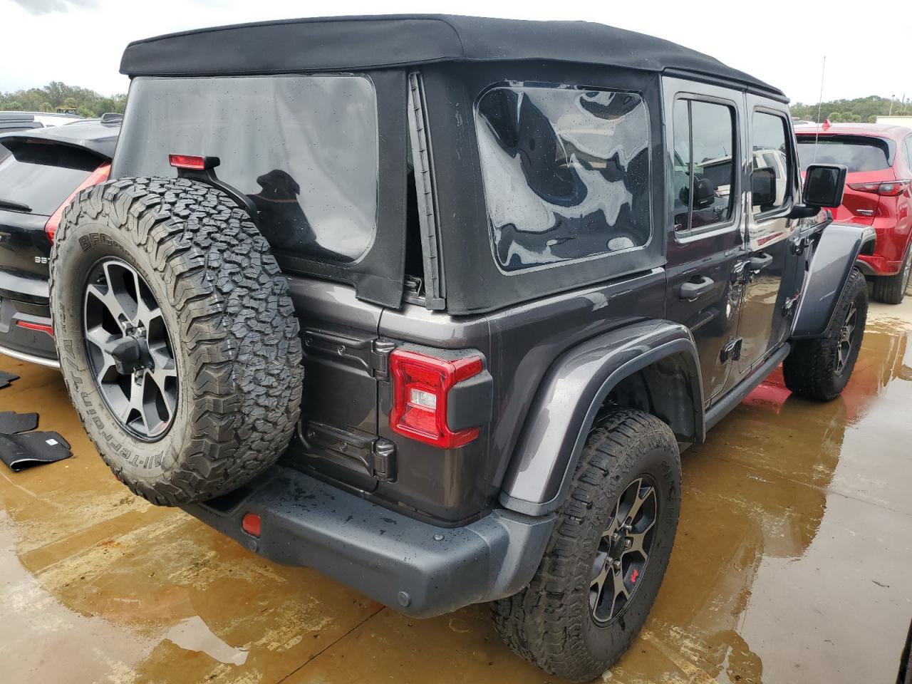 2020 Jeep Wrangler VIN 1C4HJXFG5LW189131 Copart auction photo, water/flood damage thumbnail 3
