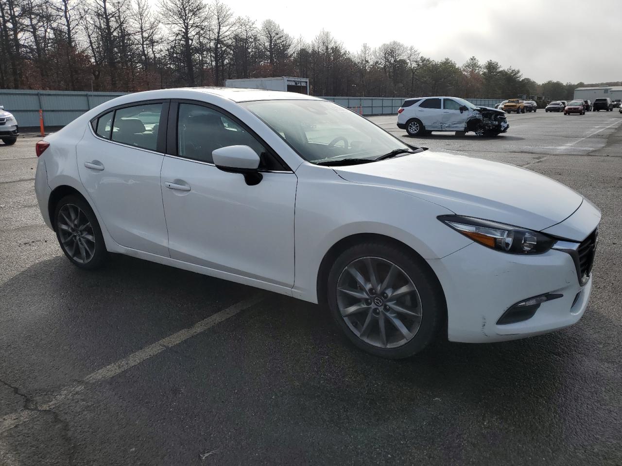 2018 Mazda 3 VIN 3MZBN1V32JM175896 Copart auction photo, rear end / undercarriage damage thumbnail 4