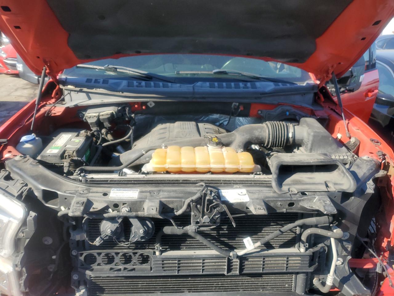 2015 Ford F-150 VIN 1FTEW1EG9FFC50343 Copart auction photo, side / front end damage thumbnail 11