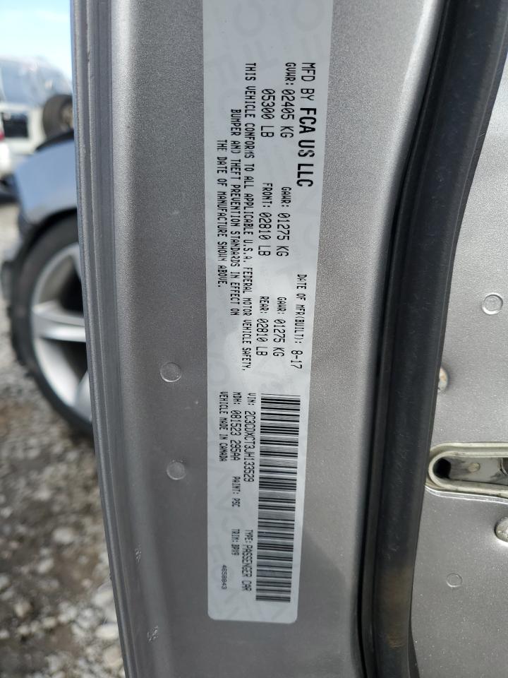 2018 Dodge Charger VIN 2C3CDXCT3JH133529 Copart auction photo, front end / minor dent/scratches damage thumbnail 14