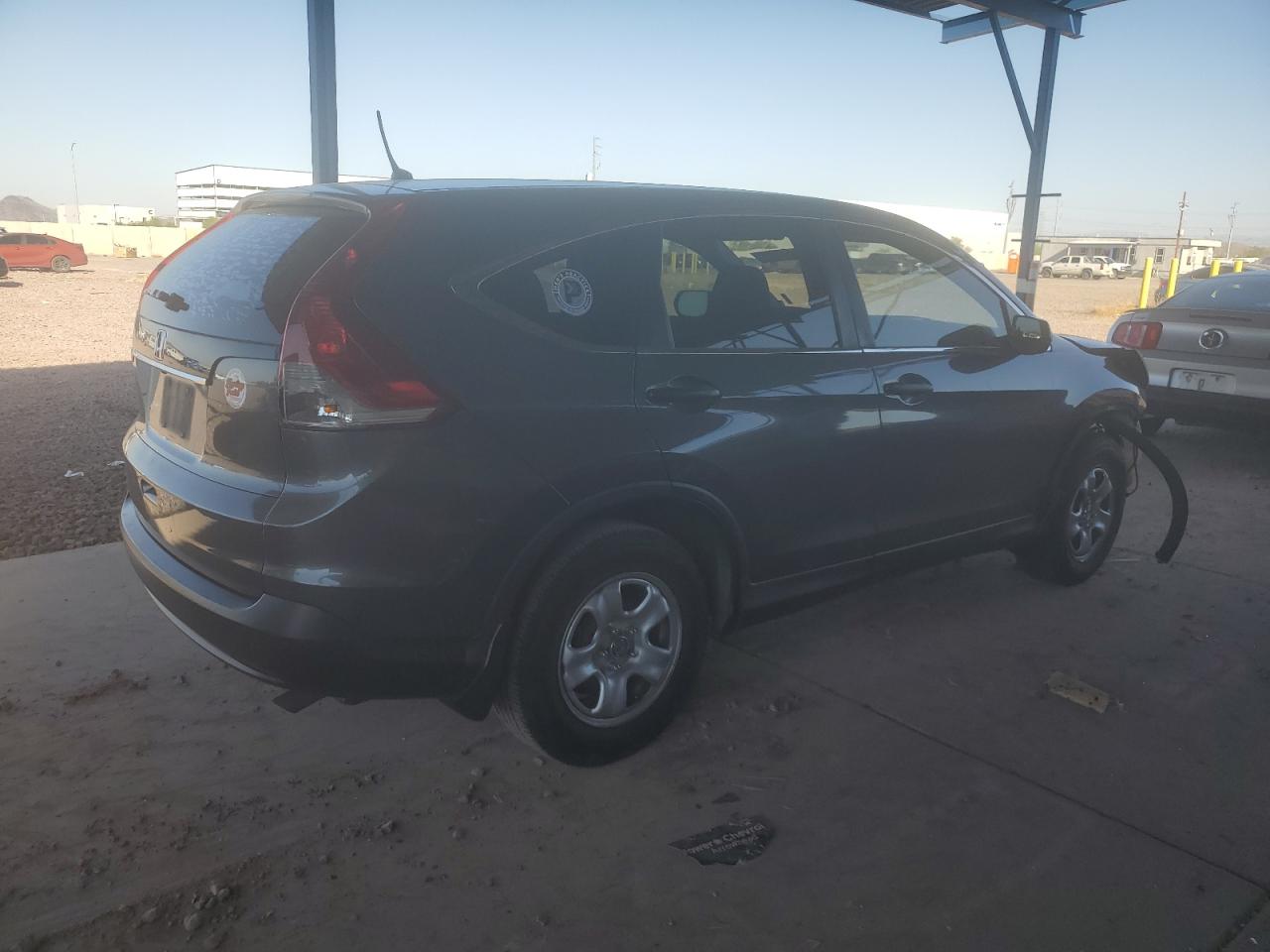 2014 Honda CR-V VIN 2HKRM3H32EH535286 Copart auction photo, front end damage thumbnail 3