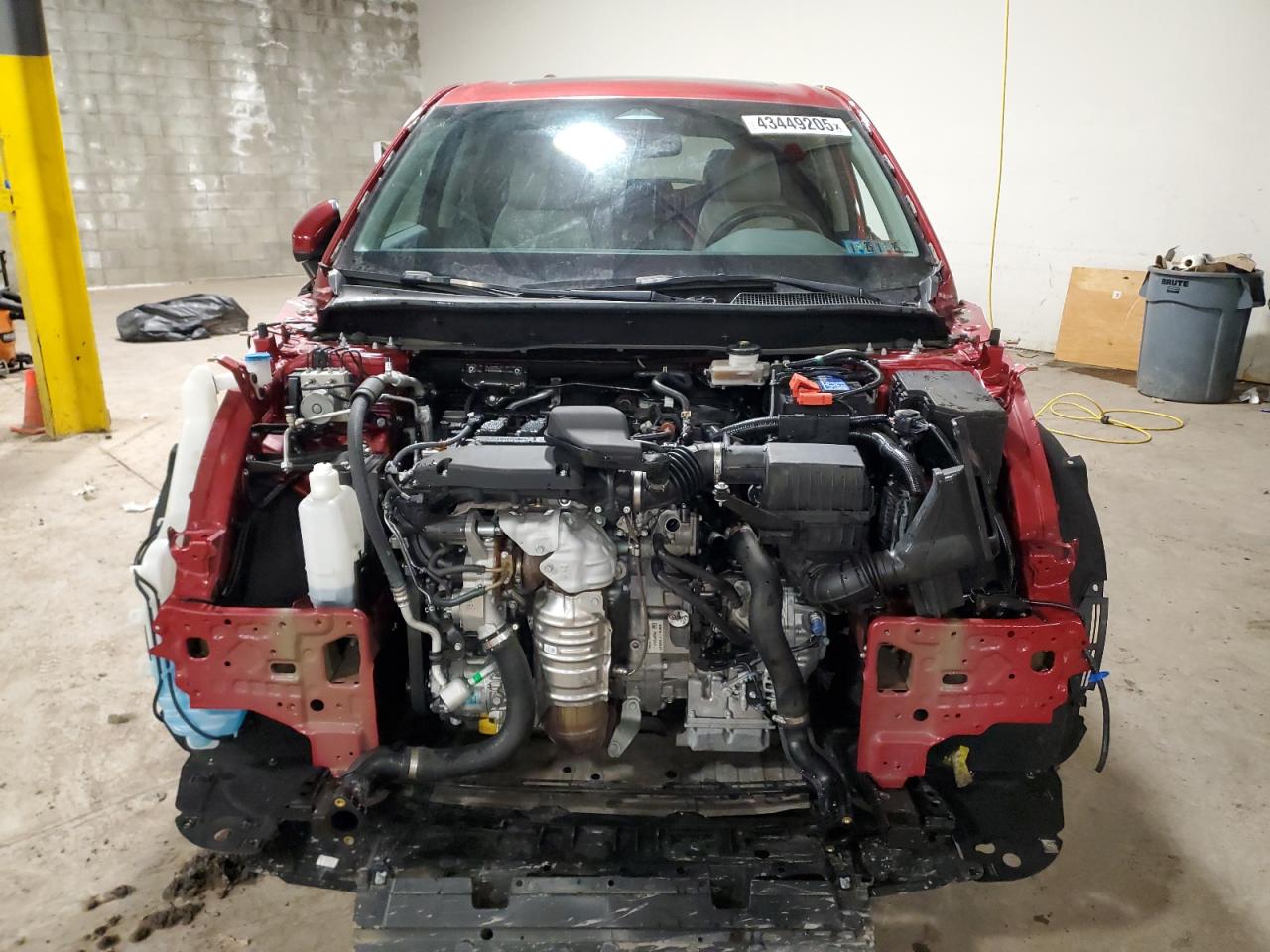 2023 Honda CR-V VIN 2HKRS4H44PH437285 Copart auction photo, vandalism damage thumbnail 5