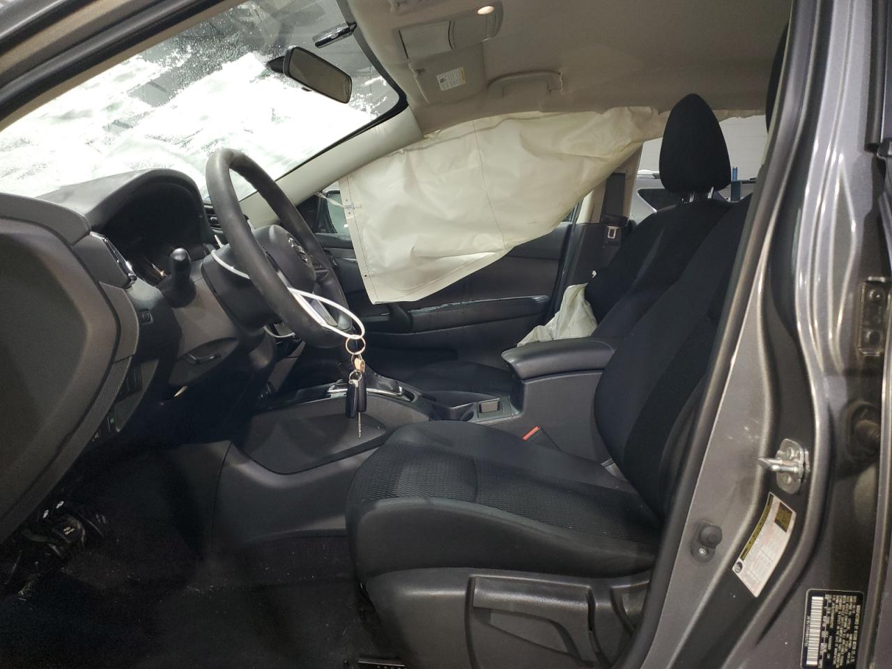 2019 Nissan Rogue VIN JN1BJ1CR4KW352782 Copart auction photo, side damage thumbnail 7