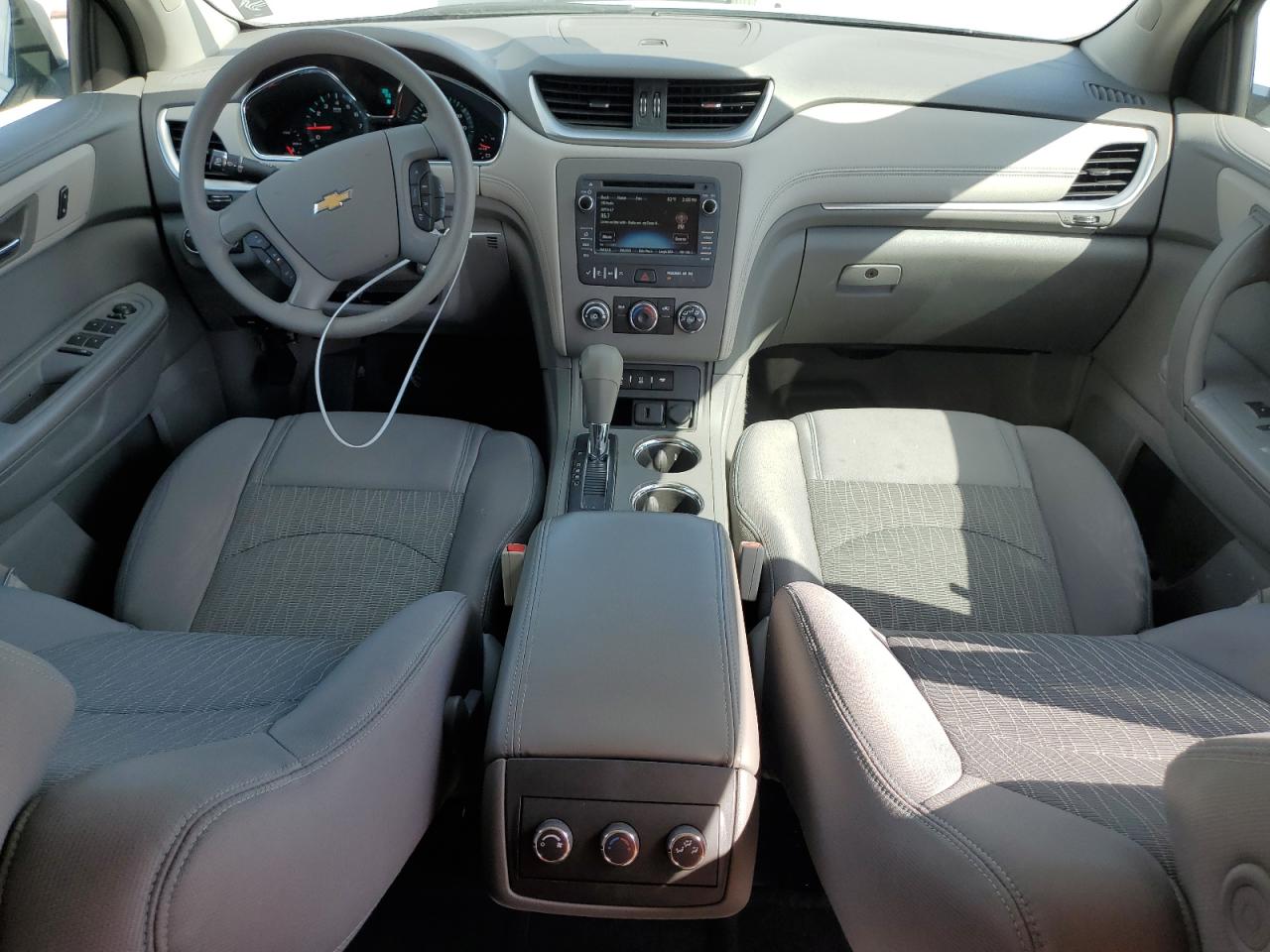 2017 Chevrolet Traverse VIN 1GNKRFED8HJ155857 Copart auction photo, front end damage thumbnail 8