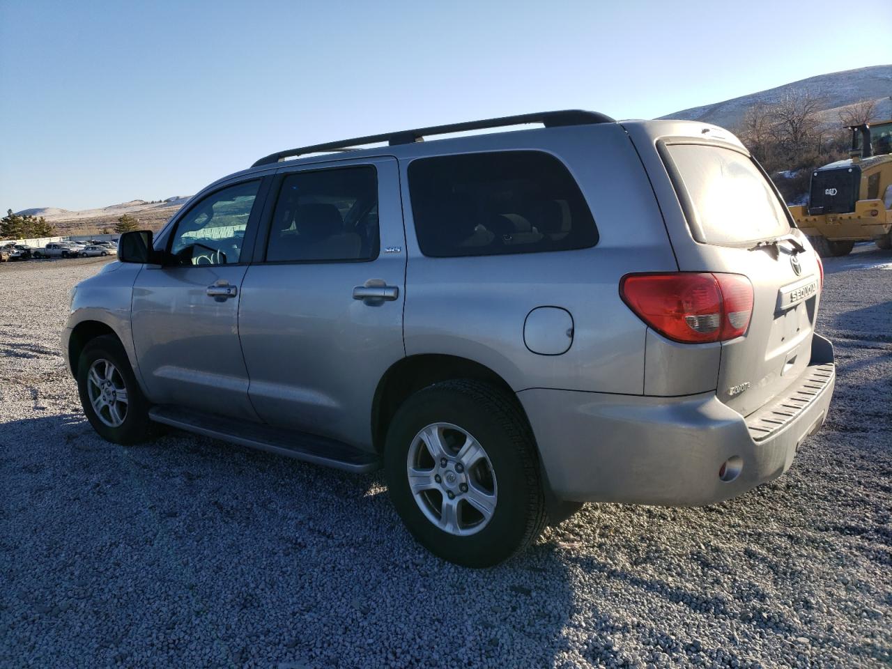 2009 Toyota Sequoia VIN 5TDBT64A39S000283 Copart auction photo, side / front end damage thumbnail 2