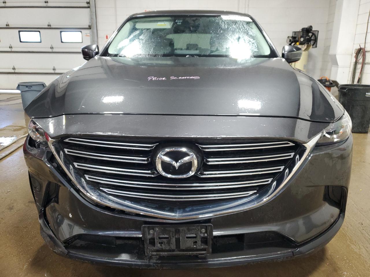 2016 Mazda CX-9 VIN JM3TCBCY8G0107218 Copart auction photo, front end / side damage thumbnail 5