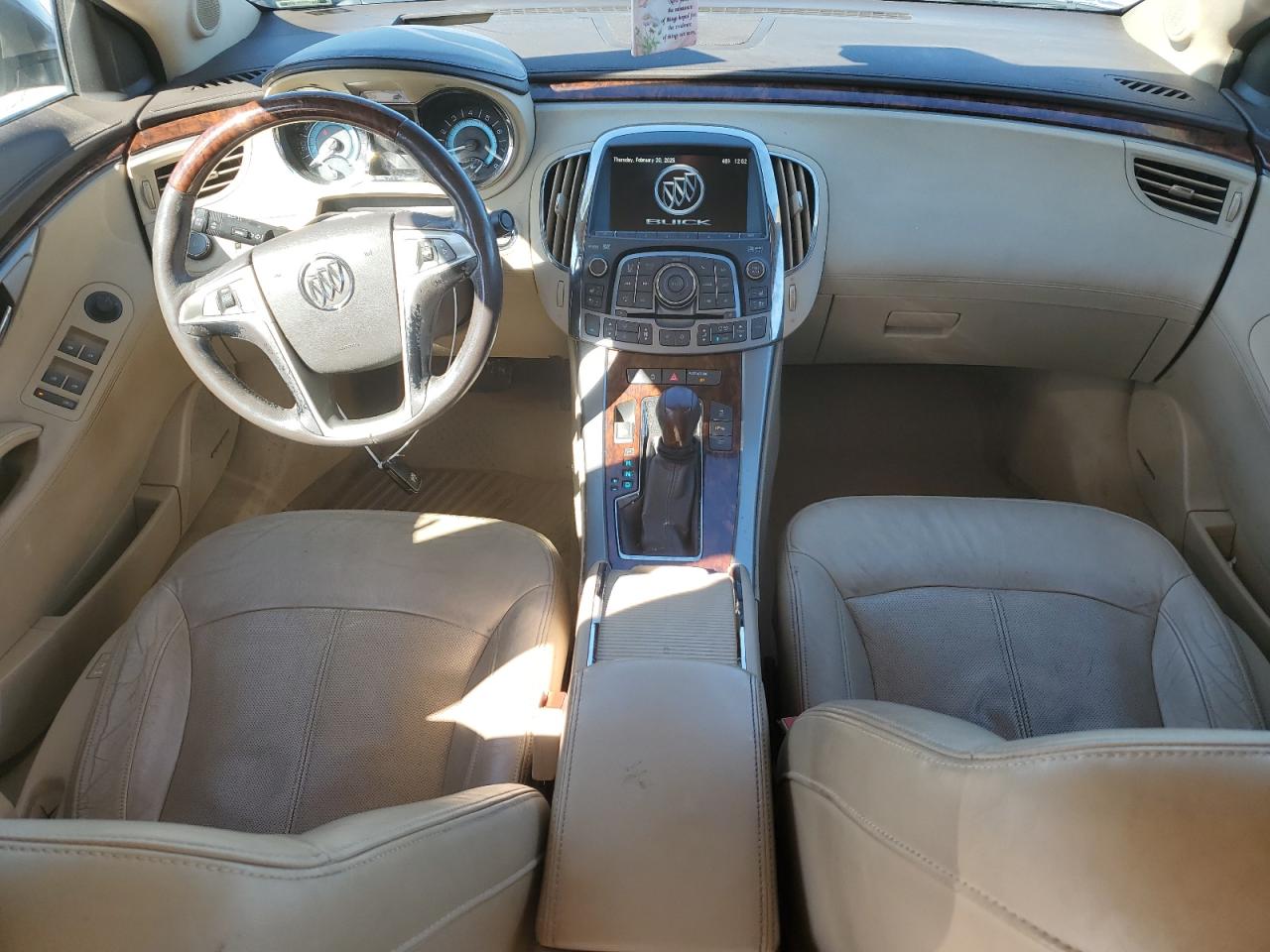 2012 Buick LaCrosse VIN 1G4GJ5G38CF225417 Copart auction photo, front end / rear end damage thumbnail 8