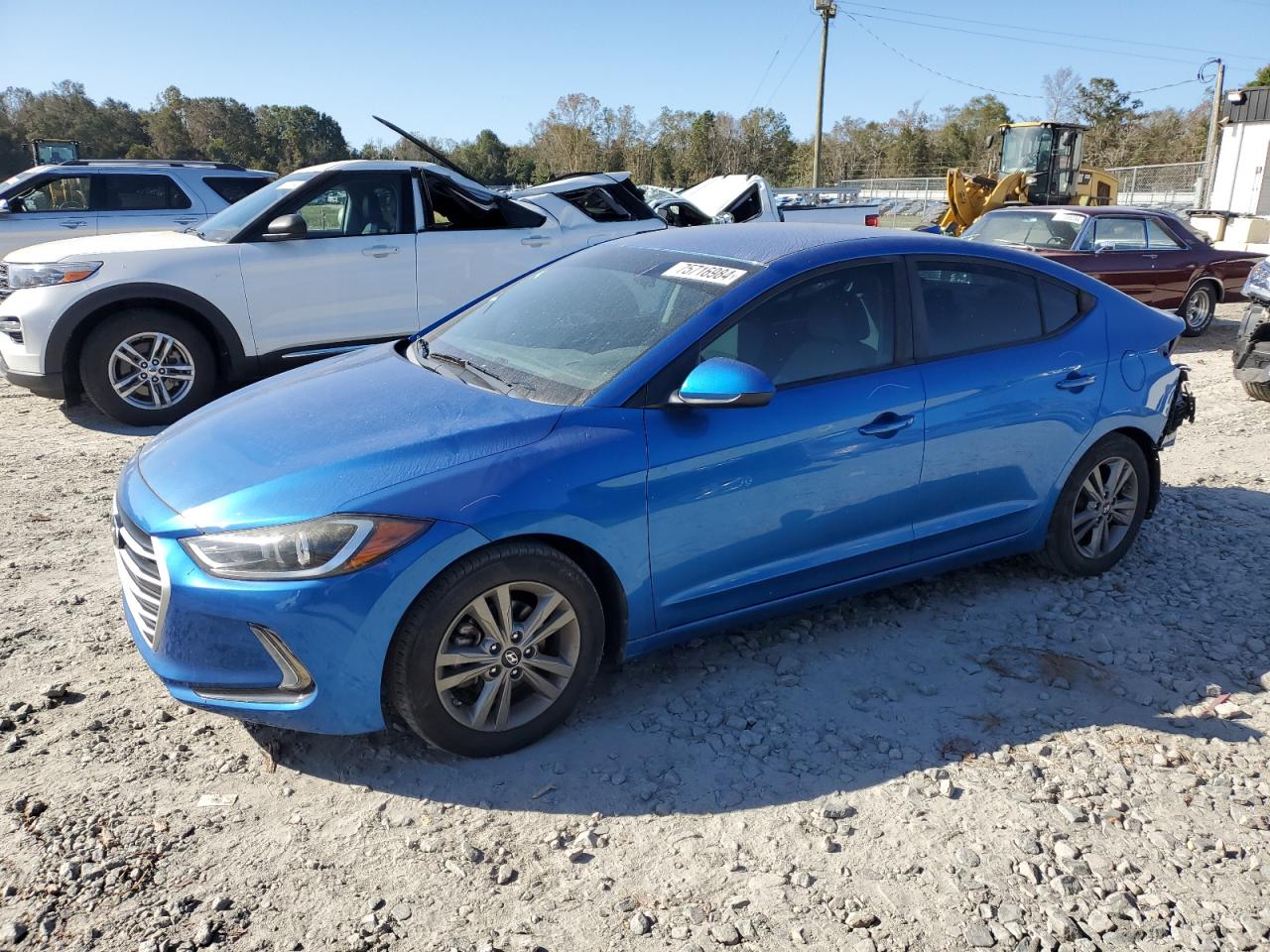 2017 Hyundai Elantra VIN 5NPD84LF9HH053974
