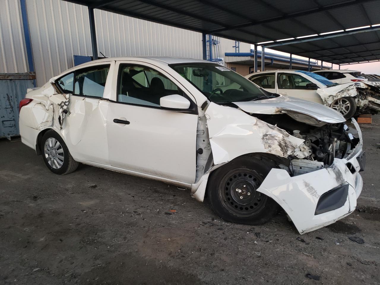 2019 Nissan Versa VIN 3N1CN7AP4KL872743 Copart auction photo, all over damage thumbnail 4