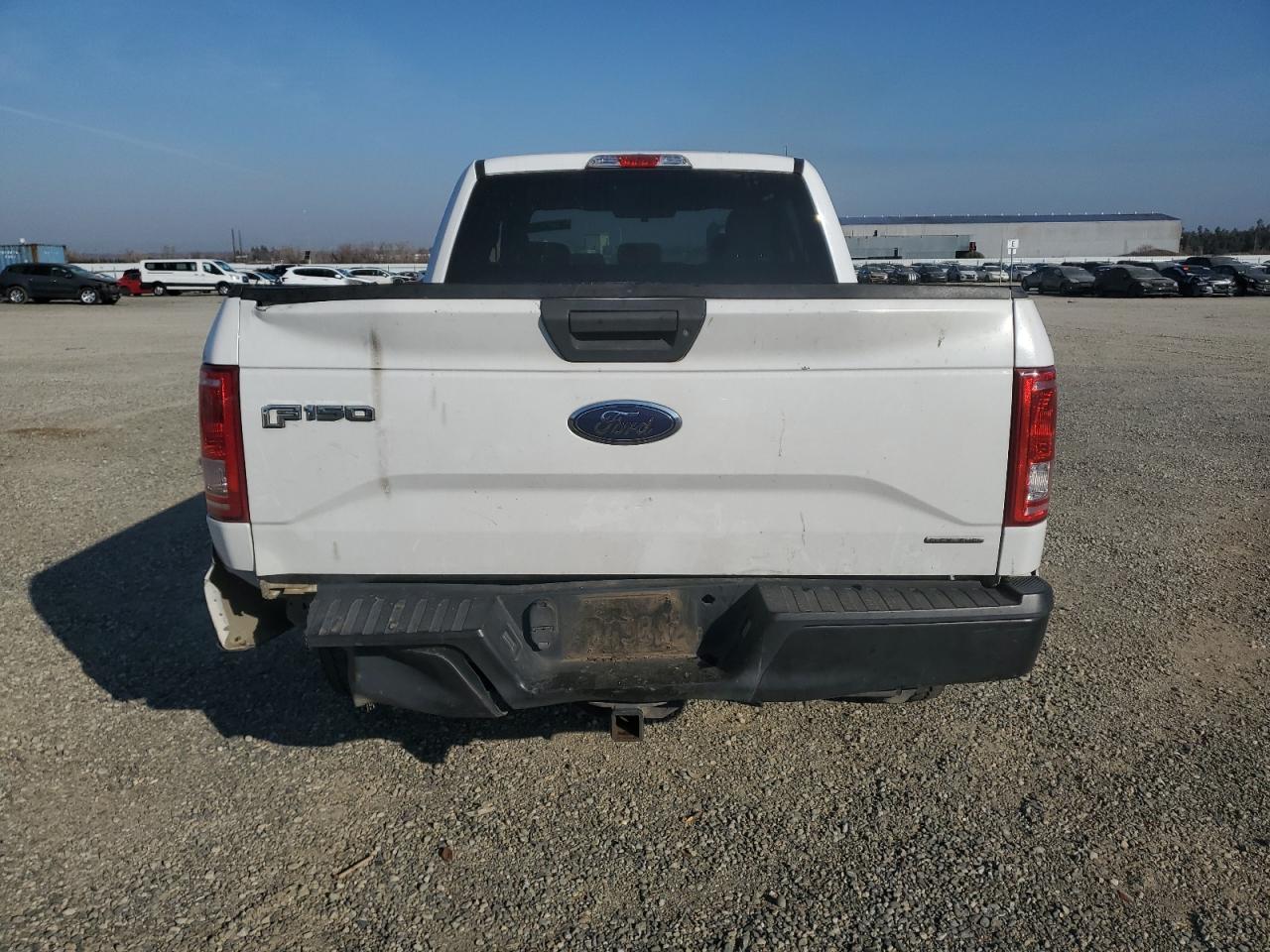 2016 Ford F-150 VIN 1FTEX1C86GFA21306 Copart auction photo, front end / rear end damage thumbnail 6