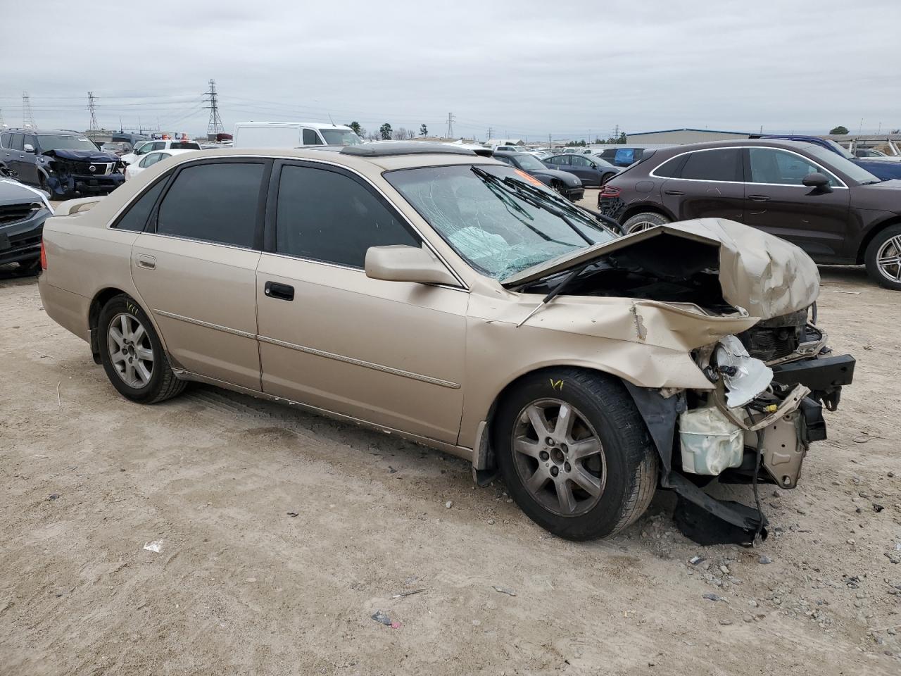 2002 Toyota Avalon VIN 4T1BF28BX2U209374 Copart auction photo, front end / minor dent/scratches damage thumbnail 4