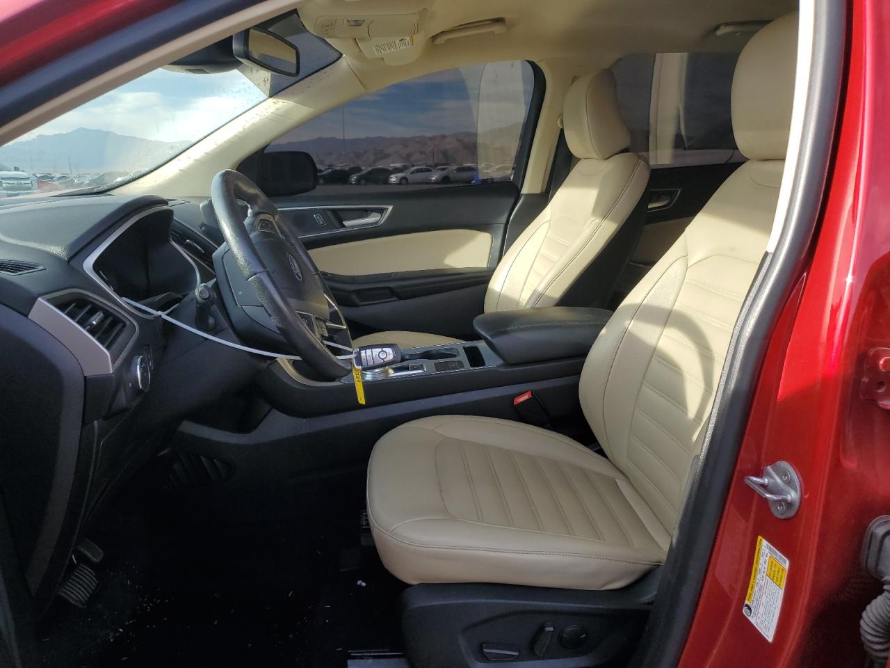 2021 Ford Edge VIN 2FMPK3J98MBA56713 Copart auction photo, rear end damage thumbnail 7