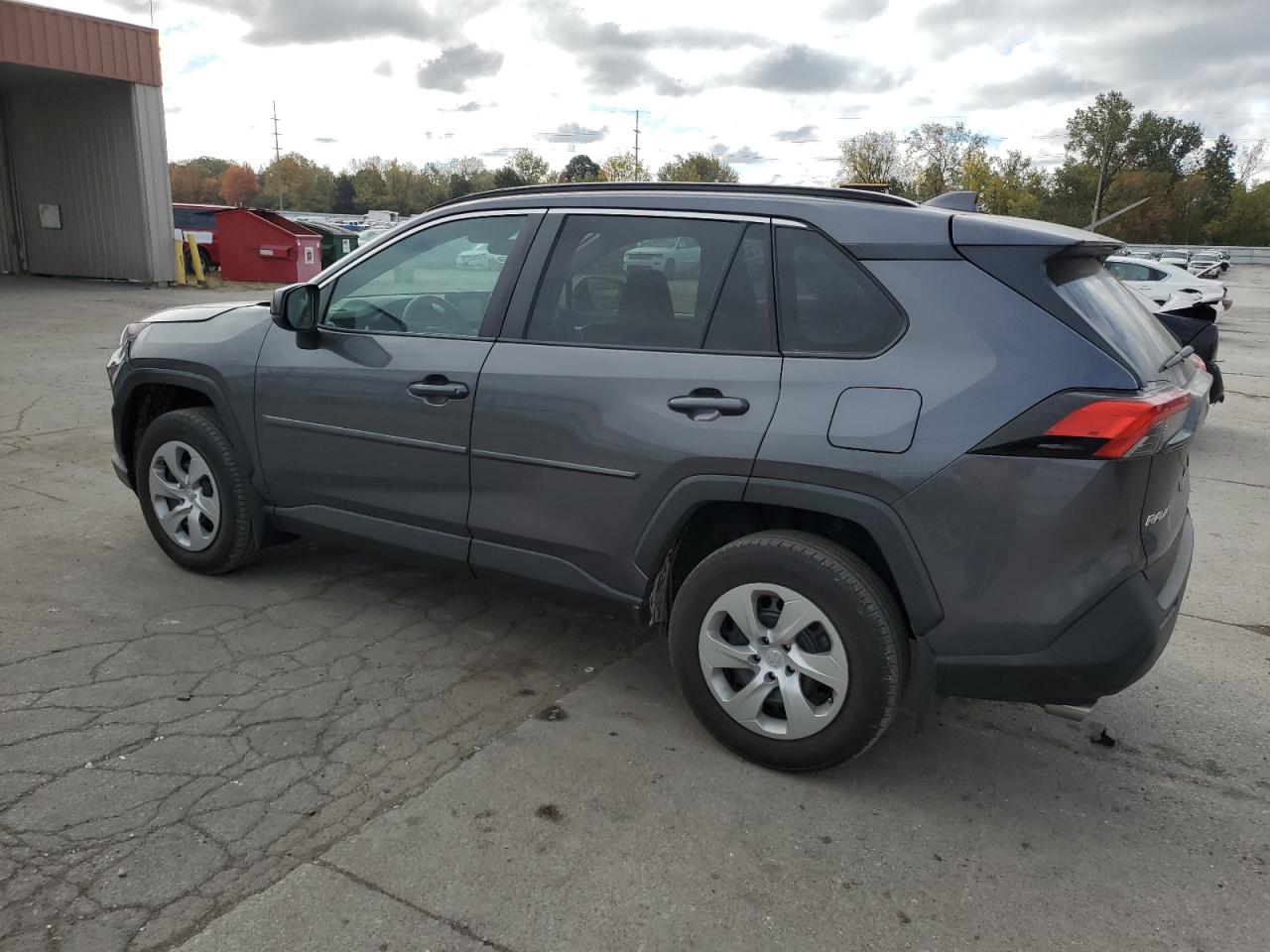 2021 Toyota RAV 4 VIN 2T3F1RFV1MC243012 Copart auction photo, front end / side damage thumbnail 2