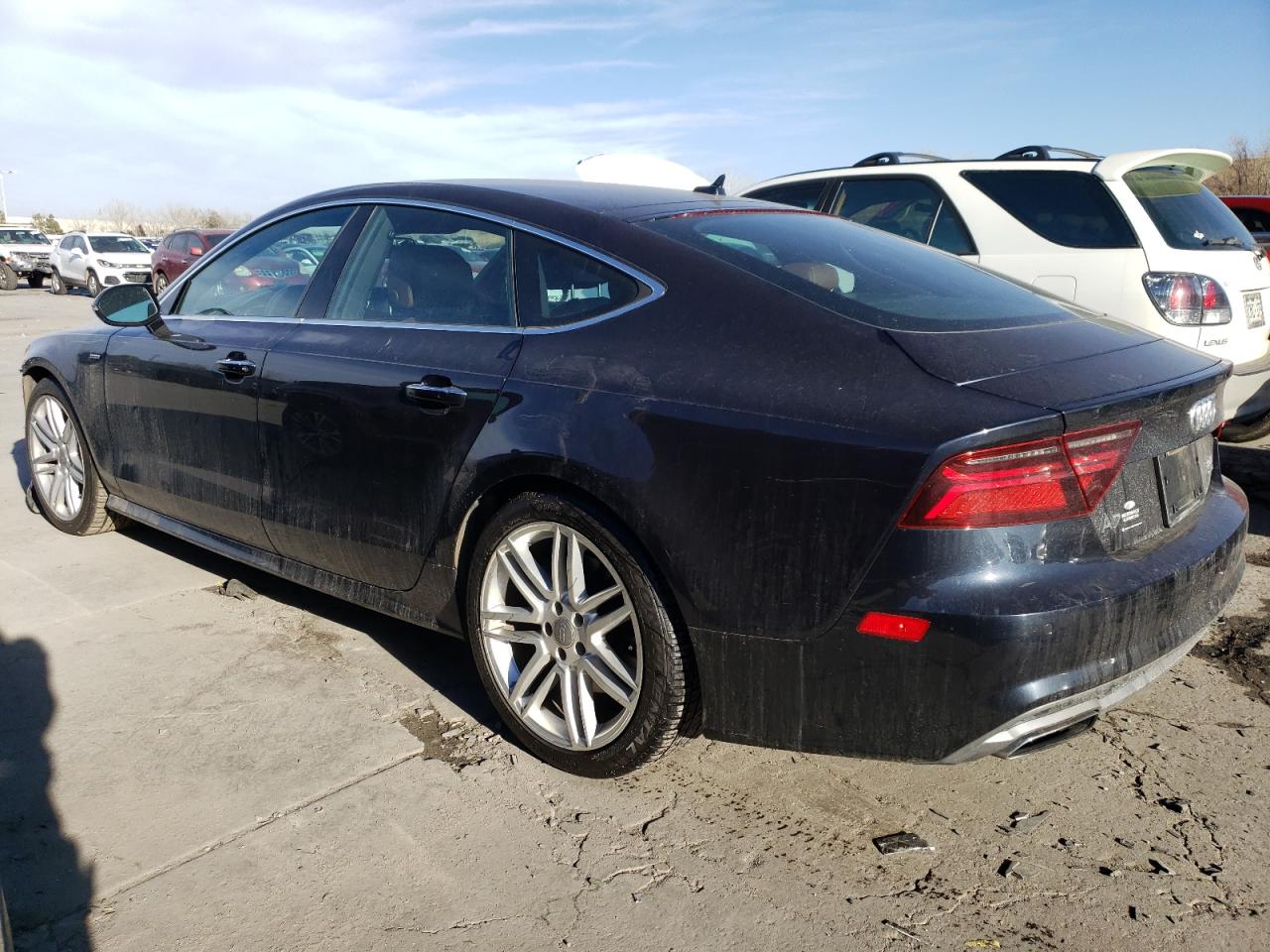 2016 Audi A7 VIN WAU2GAFC3GN065866 Copart auction photo, front end / minor dent/scratches damage thumbnail 2